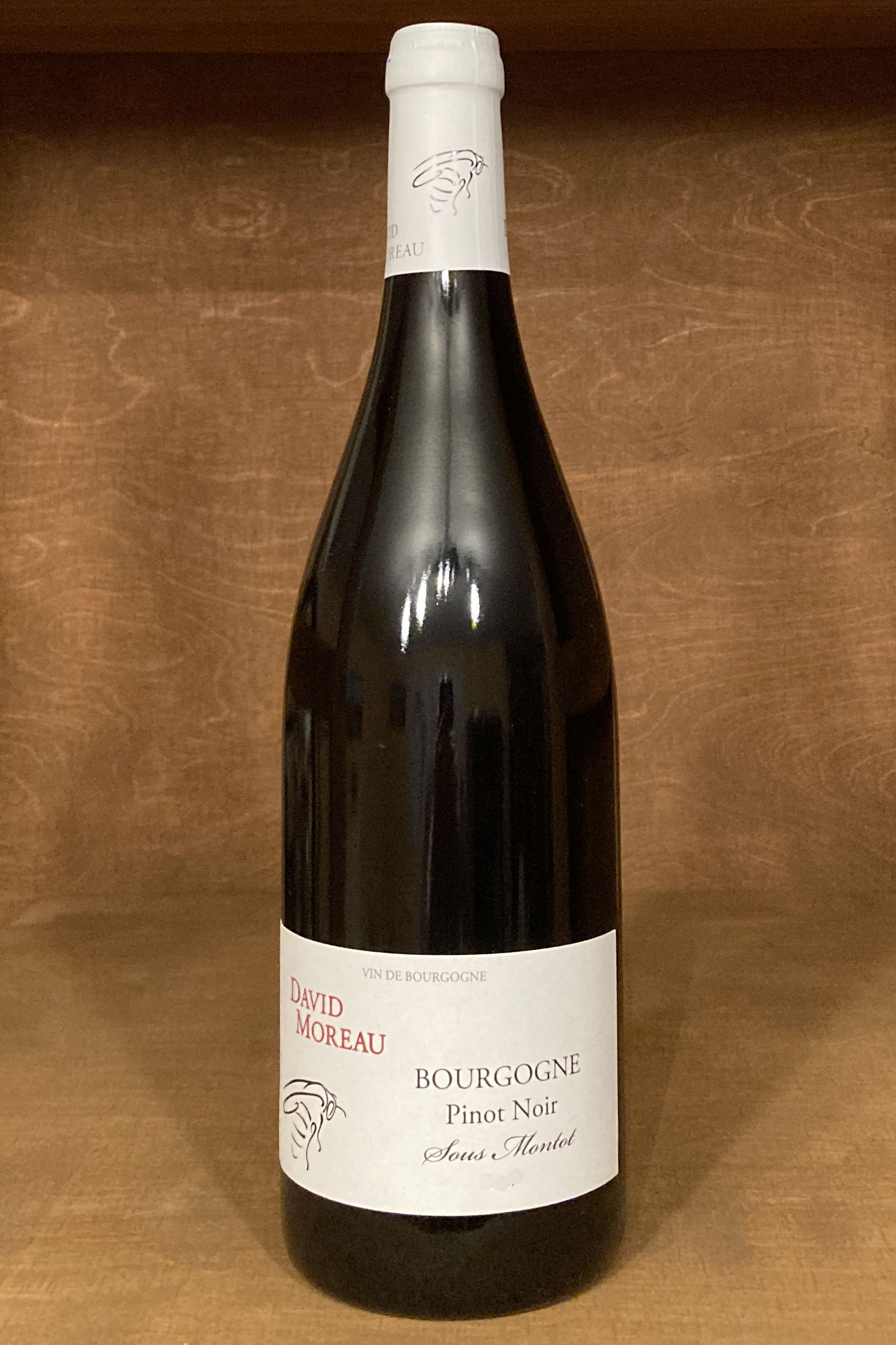 2022 Bourgogne Pinot Noir Sous Montot, Domaine David Moreau, Burgund 