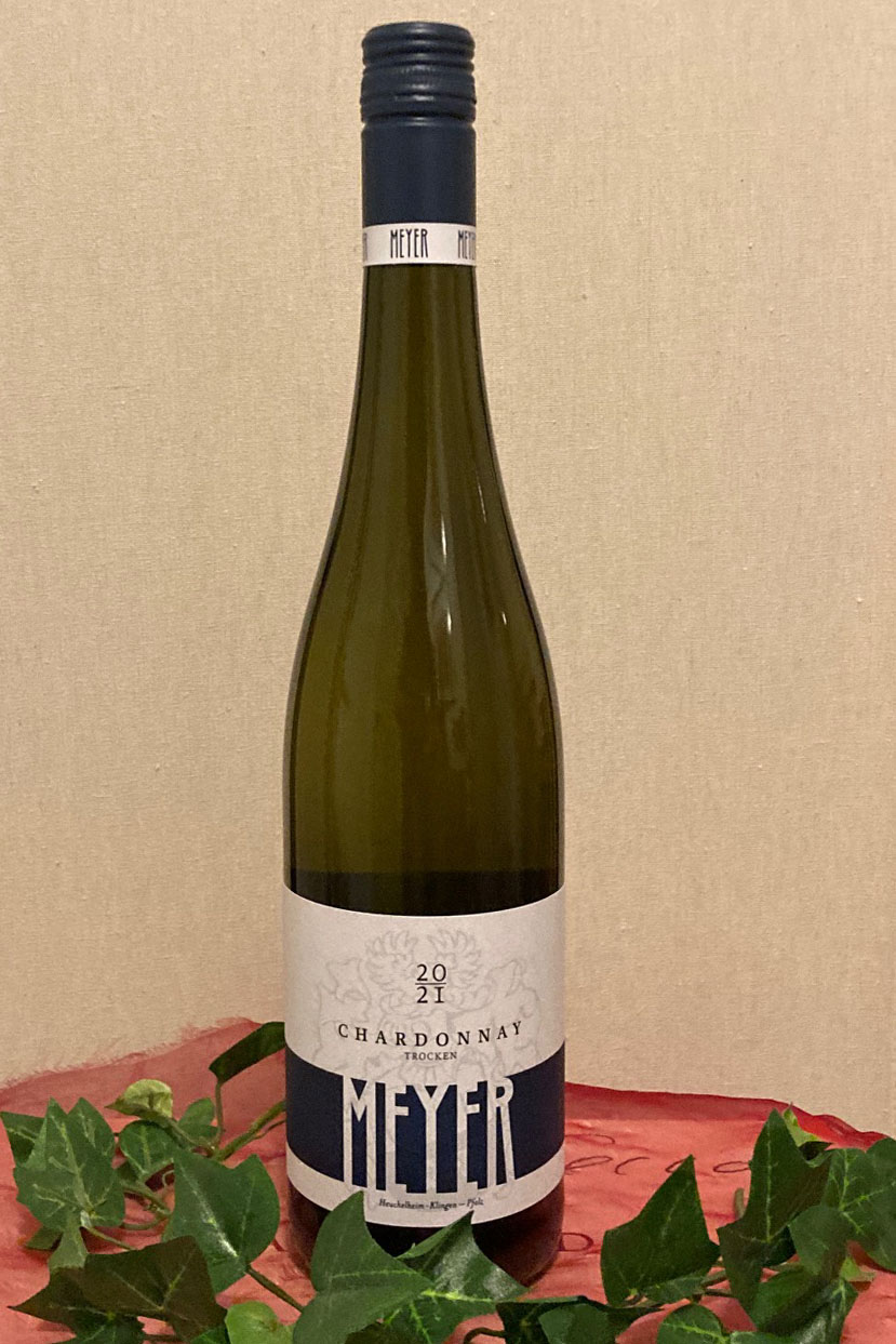2021 Chardonnay trocken, Weingut Meyer, Heuchelheim-Klingen