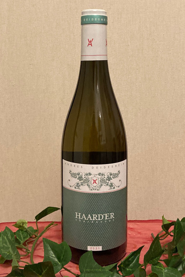 2021 Haardter Chardonnay tr. Biowein, Weingut Andres, Deidesheim