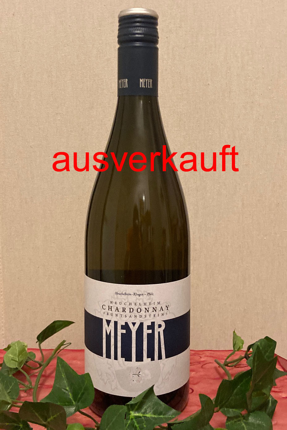 2022 Chardonnay Buntsandstein Silberkapsel tr. Bio, Weingut Meyer