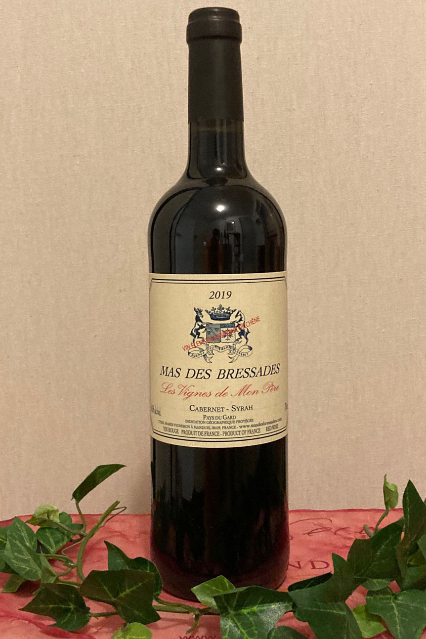 2019 Les Vignes de mon Père rouge, Mas des Bressades, Costières de Nîmes